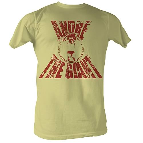 Andre the Giant Real G Yellow T-Shirt